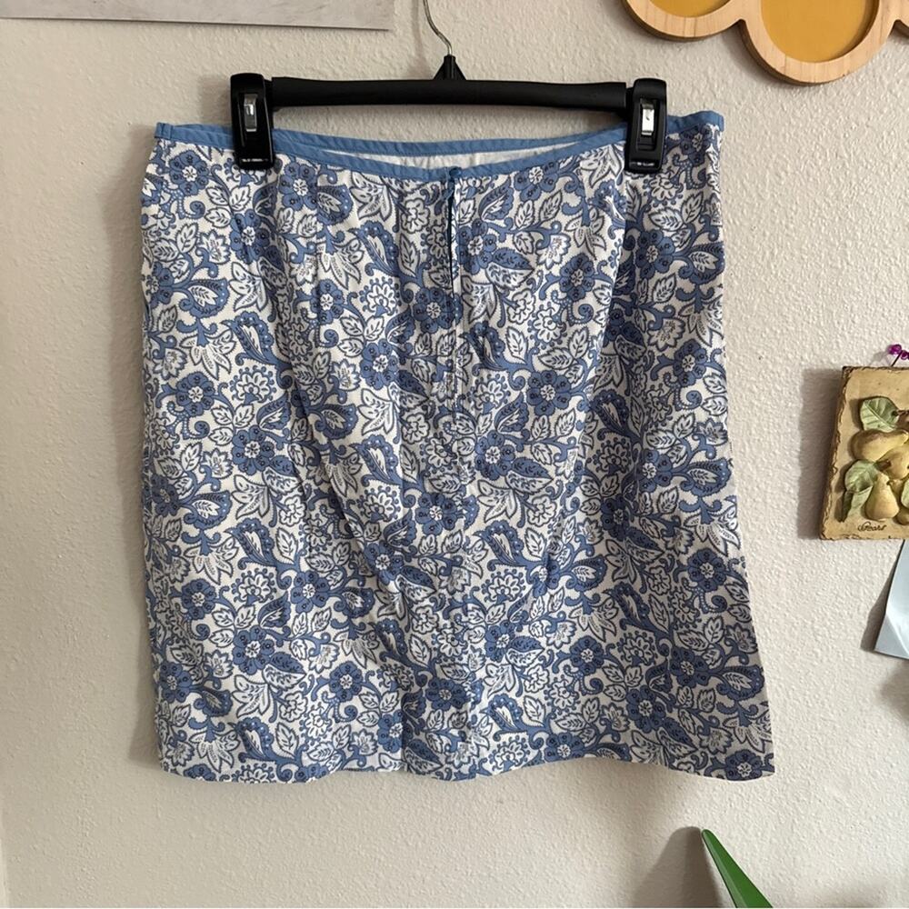 American Eagle Vintage Paisley Mini Skirt 8 - Picture 4 of 6